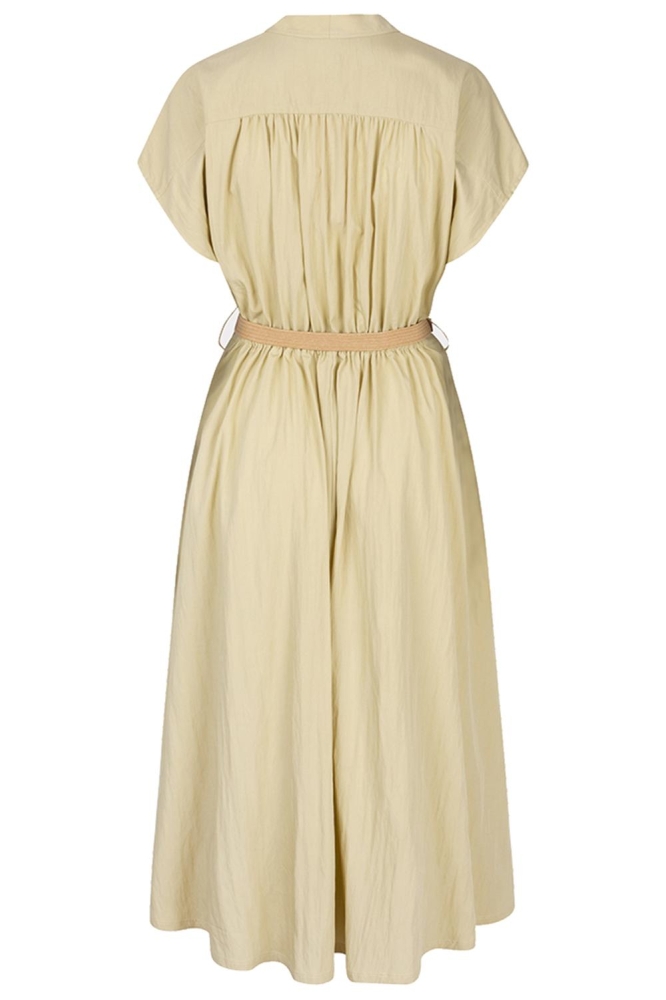 DRESS LONG WIDE HS25 05203 168 LIGHT SAND
